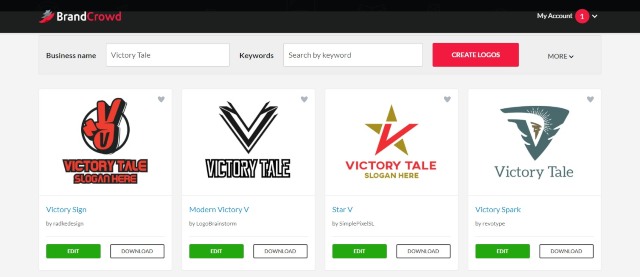 5 โปรแกรมสร้างและออกแบบโลโก้ออนไลน์ที่ดีที่สุด (ฟรี + เสียเงิน) - Victory  Tale