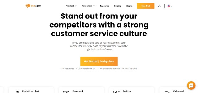 LiveAgent - excellent customer service platform 