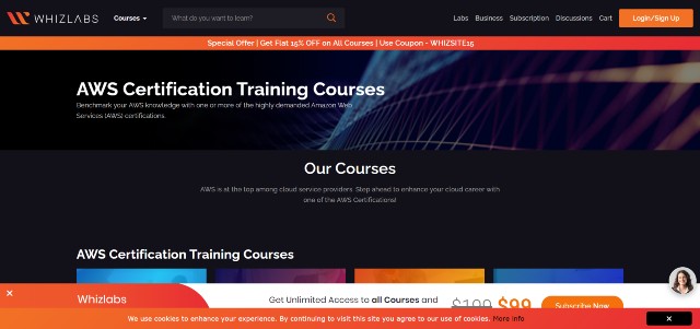WhizLab มีคอร์สติว AWS Certifications ชั้นยอดให้คุณเรียนจากคอมพิวเตอร์ของคุณ