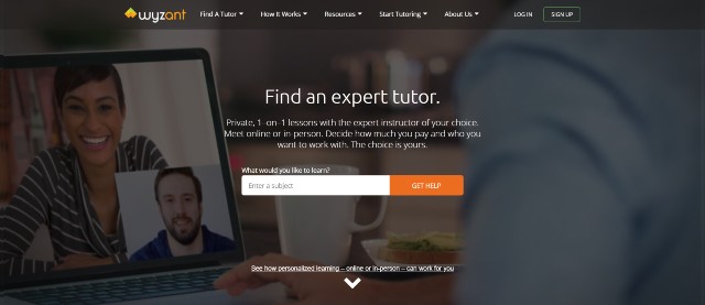 Wyzant, an excellent platform to find a Russian tutor.