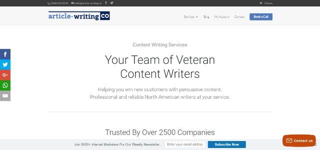 Article-writing.co, excellent SEO writing services