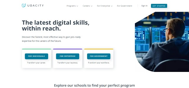 Udacity, one of the best online coding bootcamps