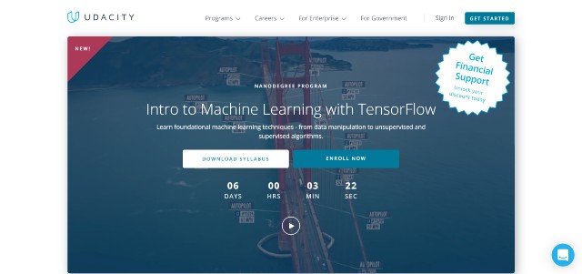 one of the best TensorFlow courses from Udacity