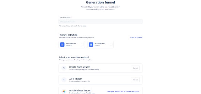 Automatic Banner Generation