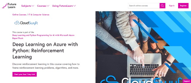 Best Reinforcement Learning course (on Azure)