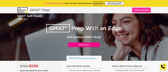 GMAT Self-paced, best GMAT test prep from The Princeton Review 