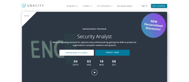 Security Analyst - อีกหนึ่งคอร์สสอน Cybersecurity ชั้นยอดจาก Udacity