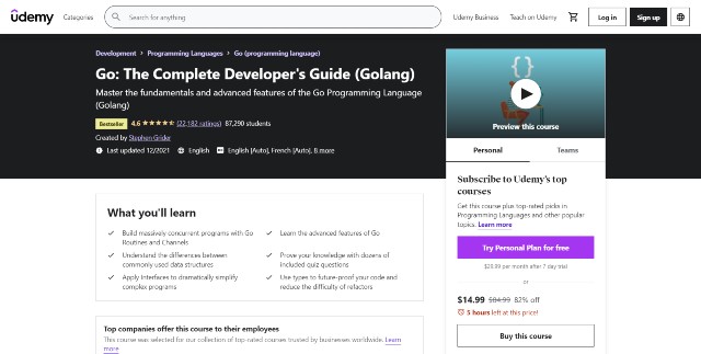 Golang: Complete Developer Guide