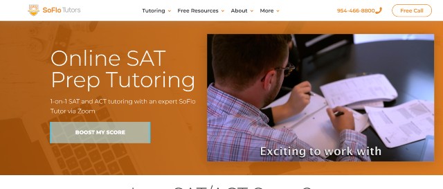 Soflo Tutors provides an excellent private SAT tutoring 