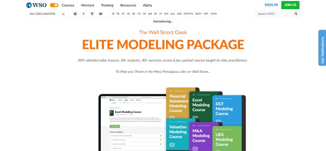 WSO Elite Modeling Package