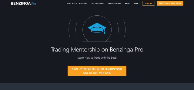 Benzinga Pro is an excellent supplement to options trading courses